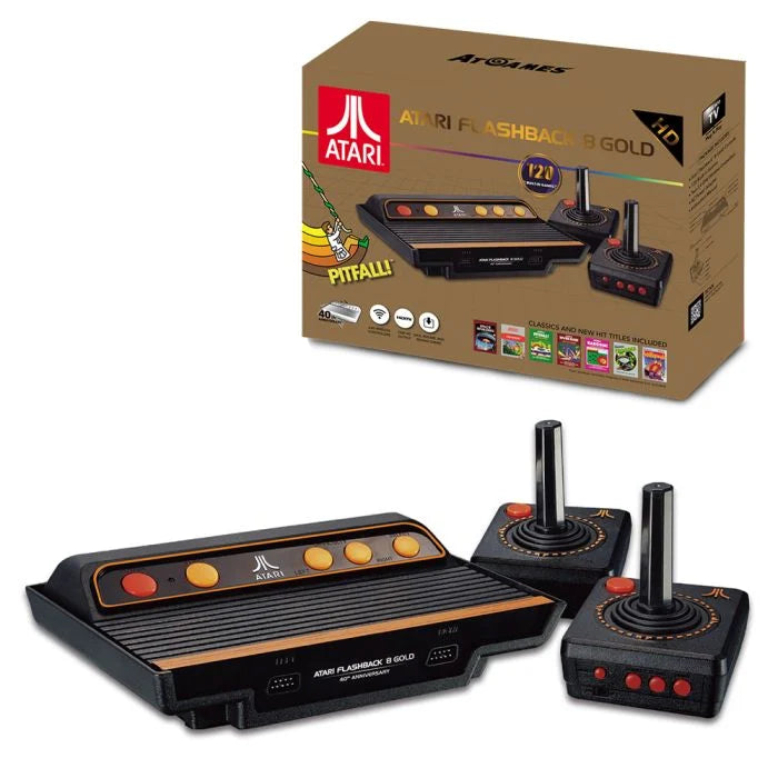 AtGames Atari Flashback 8 Gold Deluxe with 120 Games