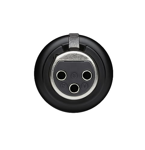 Shure MVX2U XLR-to-USB Digital Interface with Headphone Jack, Integrated Pre-amp with 60dB Gain Control, Zero-Latency Monitoring, 48V Phantom Power, ShurePlus Desktop App, 1m USB-C Cable