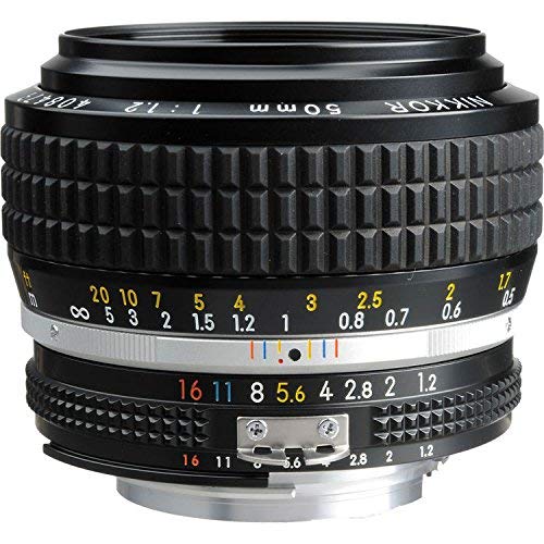 Nikon AI-S FX NIKKOR 50mm f/1.2 Fixed Zoom Manual Focus Lens for Nikon DSLR Cameras