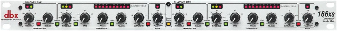 dbx 266xs Professional Audio Compressor/Gate Dynamic Processor