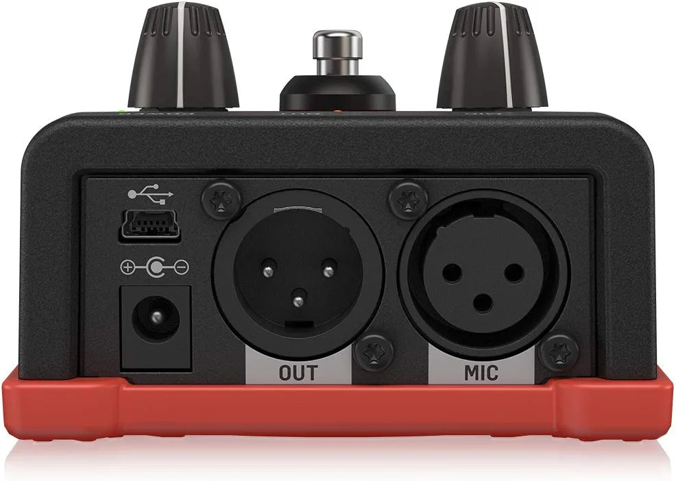 TC Helicon VOICETONE R1 Single-Button Stompbox for Studio-Quality Live Vocal Reverb