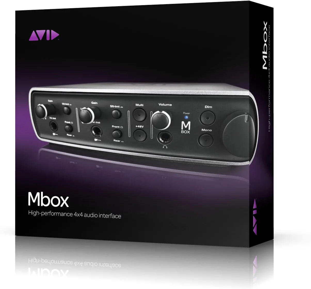 Avid Mbox High-Performance 4x4 Audio Interface for Mac and PC