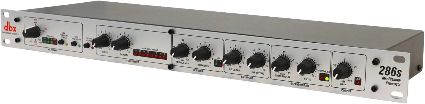 dbx 286s Microphone Preamp & Channel Strip Processor