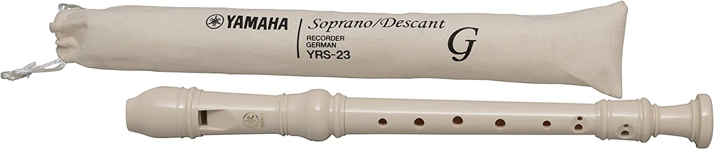 Yamaha YRS-24B Plastic Soprano Recorder, Natural