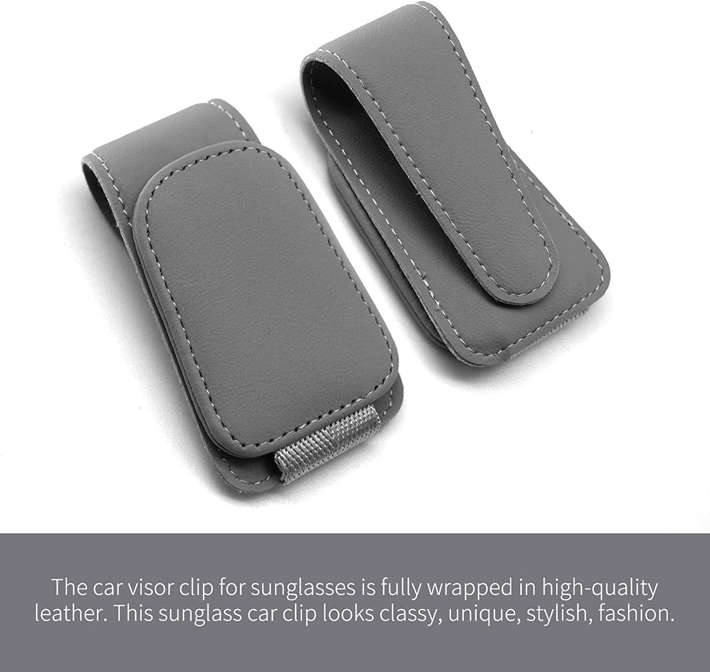 Sunglass holder in cars Visor Accessories (Black)