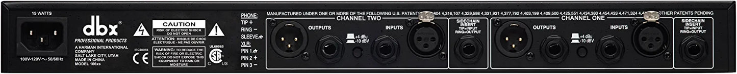 dbx 266xs Professional Audio Compressor/Gate Dynamic Processor