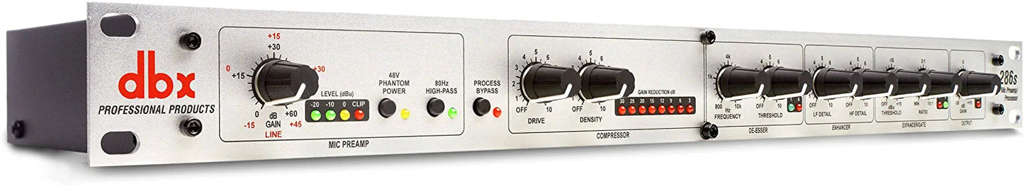 dbx 286s Microphone Preamp & Channel Strip Processor
