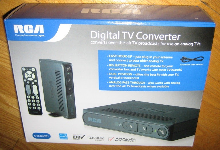 RCA DTA-800B1 Digital To Analog Pass-through TV Converter Box