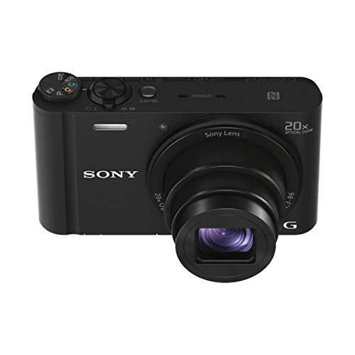 Sony DSCWX350 18 MP Digital Camera (Black)