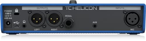 TC-Helicon VOICELIVE PLAY 3-Button Vocal Effects Stompbox with Looping