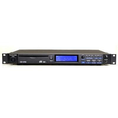 TASCAM CD01U 1-RACK Space CD Player