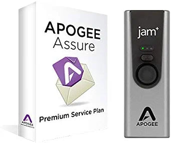 Apogee Jam Plus - Portable USB Audio Interface for Guitars, Bass, Keyboards and Instruments, Works with iOS, macOS and Windows PC