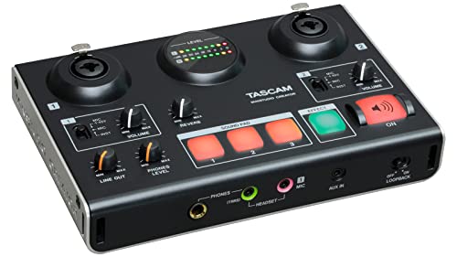 Tascam US-42B MiNiSTUDIO Creator USB Audio Interface (US42B), for Podcasting, Control Software, EZ Mode