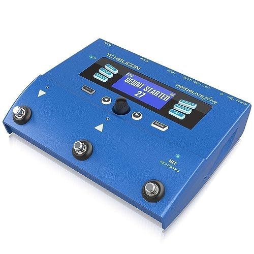 TC-Helicon VOICELIVE PLAY 3-Button Vocal Effects Stompbox with Looping