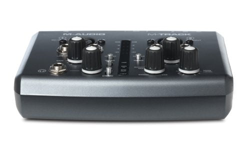 M-Audio M-Track | Two-Channel Portable USB Audio and MIDI Interface (24-bit/48 kHz)