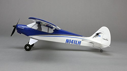 HobbyZone Sport Cub S RC Airplane RTF with SAFE Technology (Includes 6-CH 2.4GHz Transmitter | 150mAh 3.7V LiPo Battery | USB Charger), HBZ4400,Blue