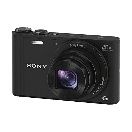 Sony DSCWX350 18 MP Digital Camera (Black)