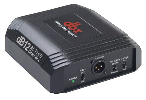 dbx db12 Active Direct Box Black