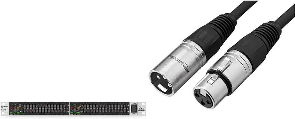 Behringer ULTRAGRAPH PRO FBQ1502HD High-Definition 15-Band Stereo Graphic Equalizer with FBQ Feedback Detection System