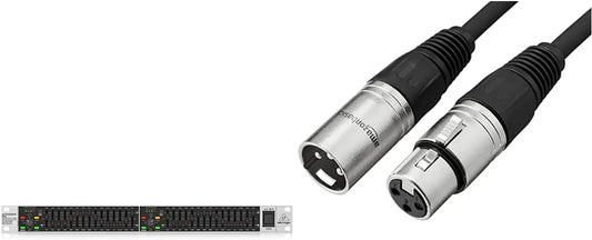 Behringer ULTRAGRAPH PRO FBQ1502HD High-Definition 15-Band Stereo Graphic Equalizer with FBQ Feedback Detection System