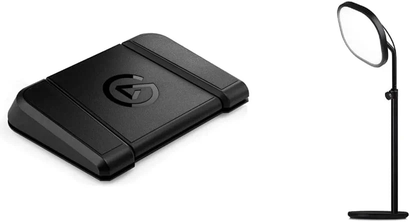 Elgato Stream Deck Pedal – Hands-Free Studio Controller, 3 macro footswitches, trigger actions in apps and software like OBS, Twitch, YouTube and more, works with Mac and PC