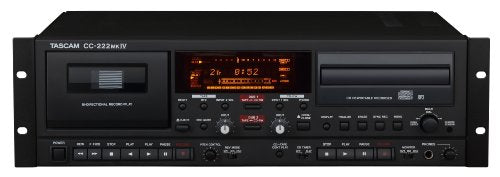 TASCAM CC-222mkIV Combination CD/Cassette Recorder