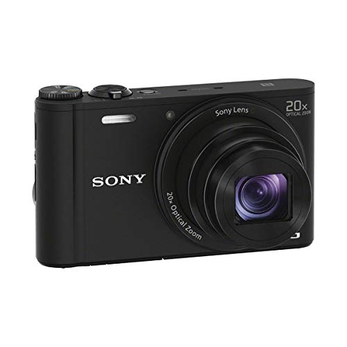 Sony DSCWX350 18 MP Digital Camera (Black)