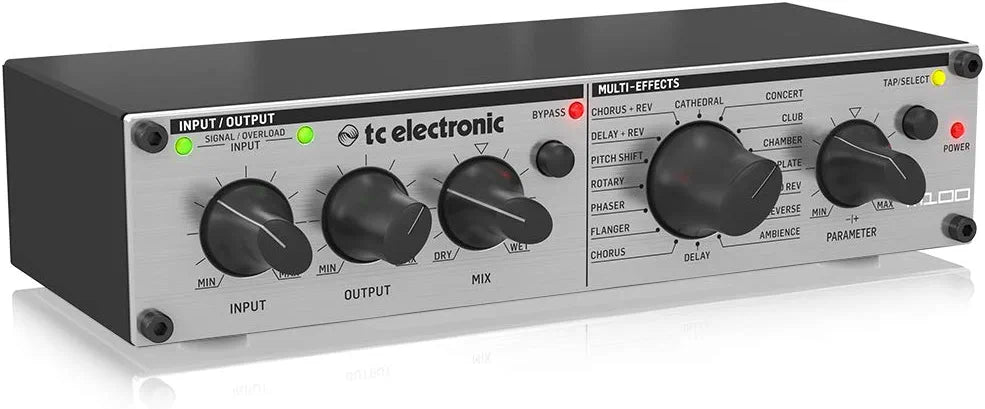 TC Electronic M100 Stereo Multi-Effects Processor with Legendary TC Reverbs and Effects