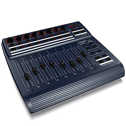 Behringer B-CONTROL FADER BCF2000 Total-Recall USB/MIDI Controller with 8 Motorized Faders