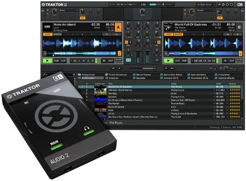 Native Instruments Traktor Audio 2 DJ Audio Interface