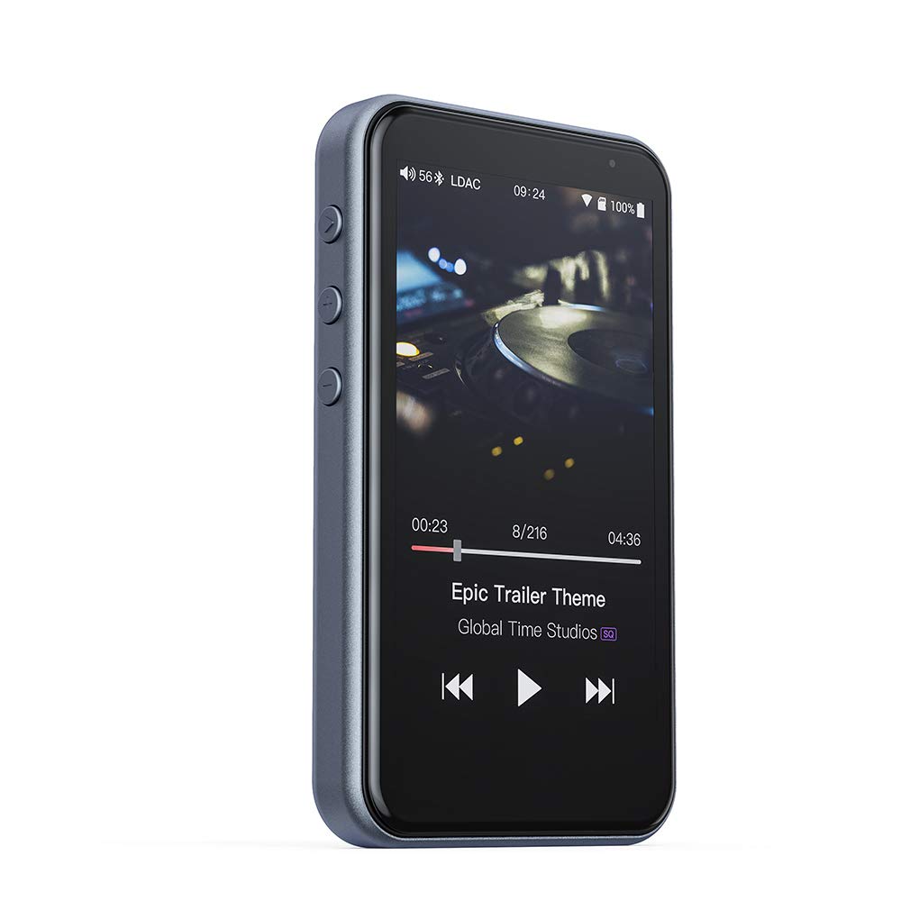 FiiO M6(Titanium) Hi-Res Lossless MP3 Music Player with HiFi Bluetooth aptX HD/LDAC, USB Audio/DAC,DSD/Tidal/Spotify Support and WiFi/Air Play Full Touch Screen