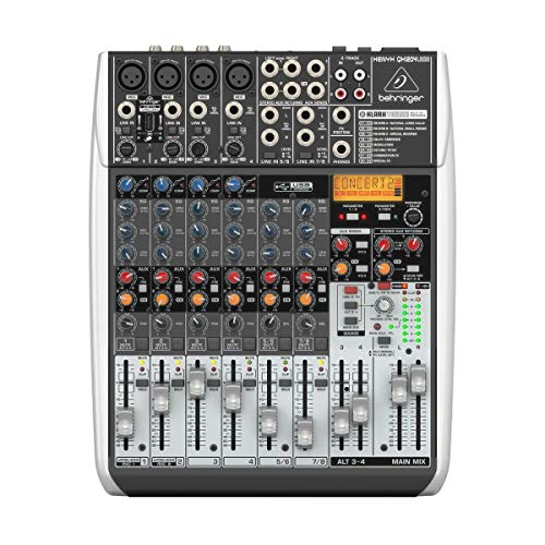 Behringer Xenyx QX1204USB Mixer with USB and Effects