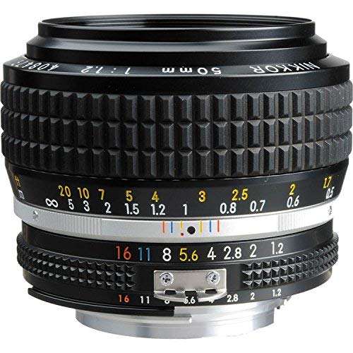 Nikon AI-S FX NIKKOR 50mm f/1.2 Fixed Zoom Manual Focus Lens for Nikon DSLR Cameras