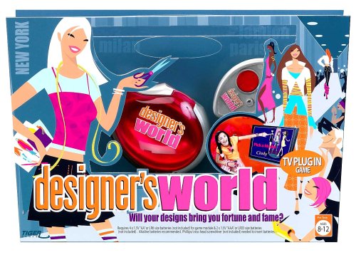 Hasbro Designer's World TV Plug-in Game