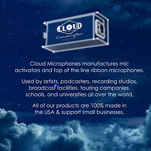 Cloud Microphones - Cloudlifter CL-1 Mic Activator - Ultra-Clean Microphone Preamp Gain - USA Made