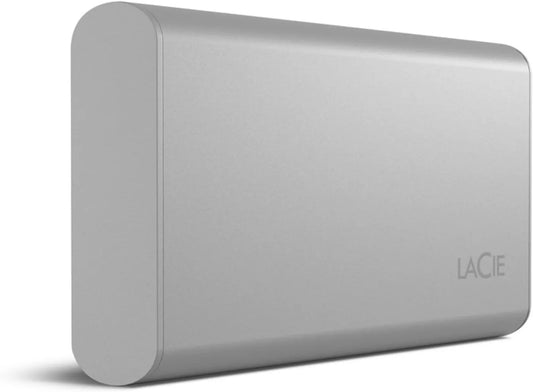 LaCie Portable SSD High Performance External SSD USB-C USB 3.0 Thunderbolt 3 500GB STHK500800