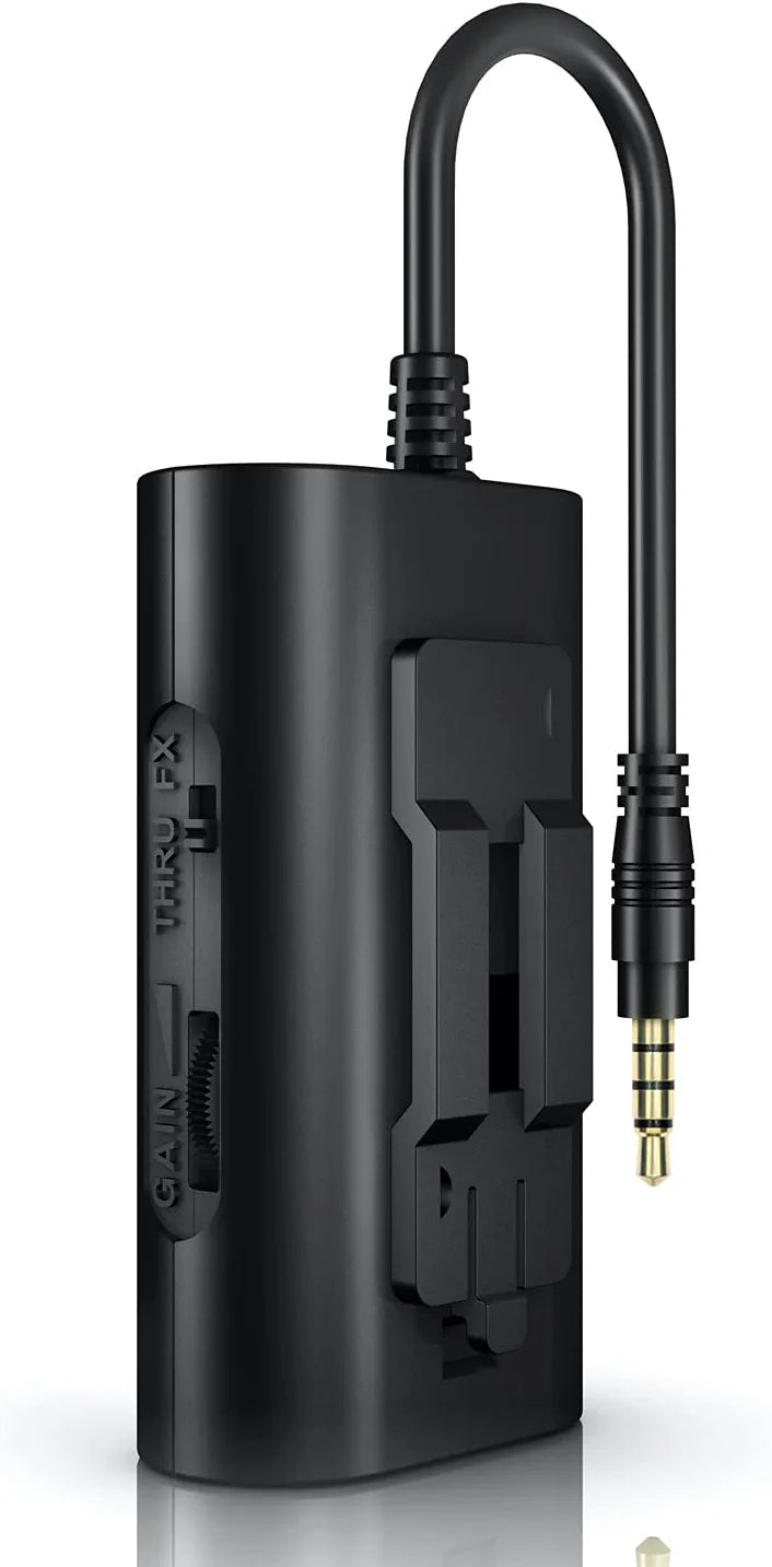 IK Multimedia iRig 2 Portable Guitar Audio Interface, Lightweight Audio Adapter for iPhone, iPad and Android Smartphones and Tablets, with Instrument Input and Headphone/amplfiier Outs