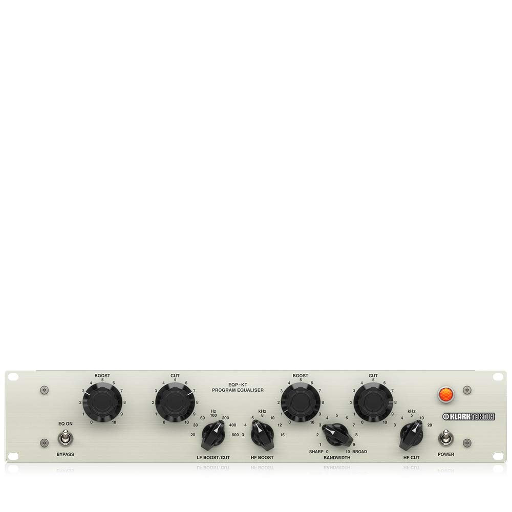 Klark Teknik EQP-KT Classic Tube Equaliser with Switchable-Frequency Selection, Variable Bandwidth and Custom-Built Midas Transformers