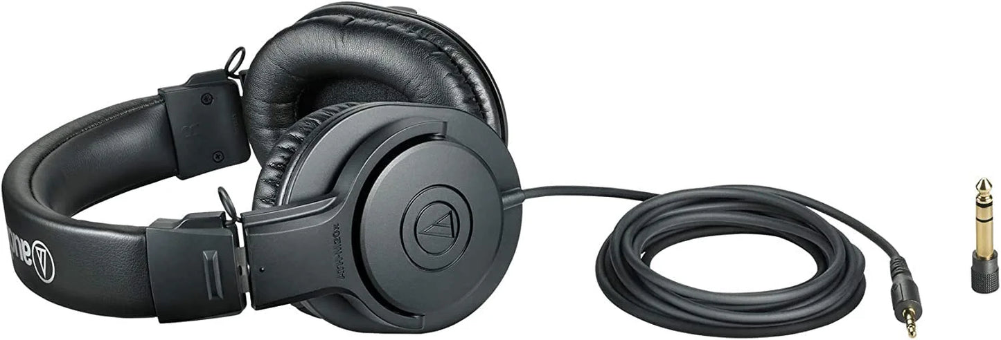 Audio-Technica AT2020 Cardioid Condenser Studio XLR Microphone, Ideal for Project/Home Studio Applications
