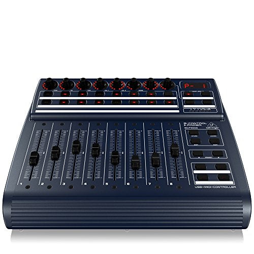 Behringer B-CONTROL FADER BCF2000 Total-Recall USB/MIDI Controller with 8 Motorized Faders