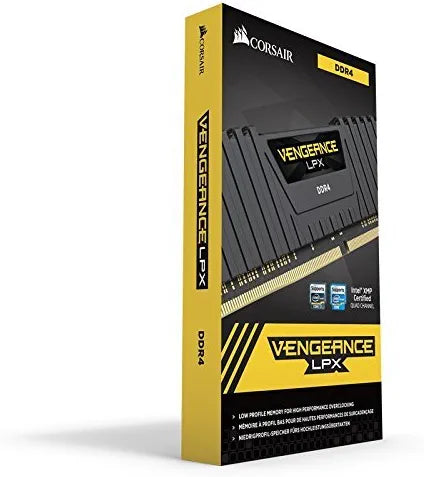 Corsair CMK32GX4M2B3200C16W Vengeance LPX 32GB DDR4 3200 C16 for Intel 100 Series - White