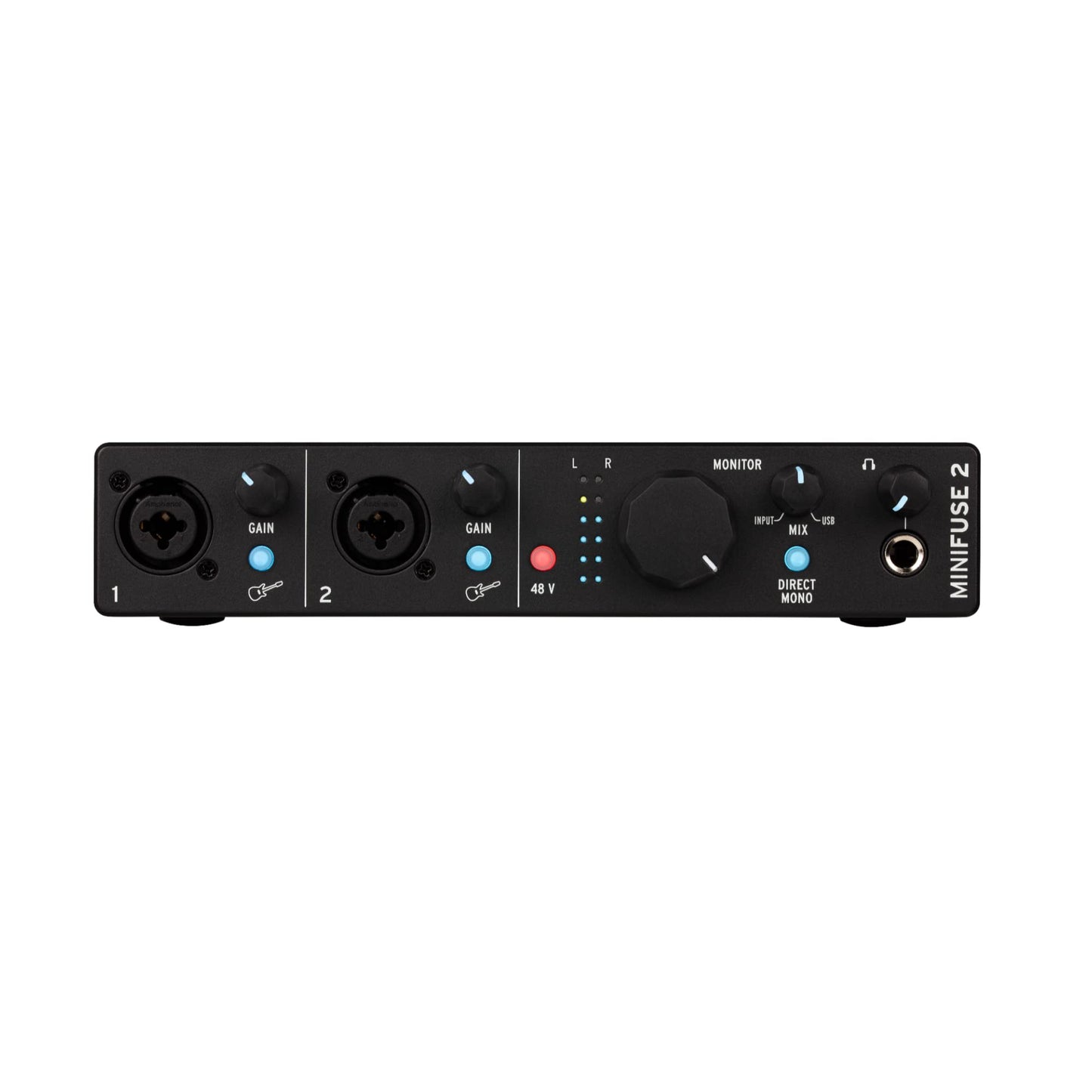 Arturia MiniFuse 2 USB-C Audio Interface, Black