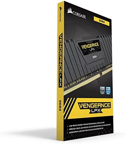 Corsair CMK32GX4M2B3200C16W Vengeance LPX 32GB DDR4 3200 C16 for Intel 100 Series - White