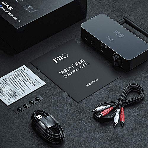 FiiO BTA30 Receiver Transmitter Bluetooth 5.0 Portable Wireless Long Range for PC/TV/Speaker/Laptop/Home Audio