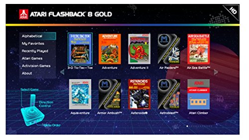 Atari Flashback 8 Gold Console Black