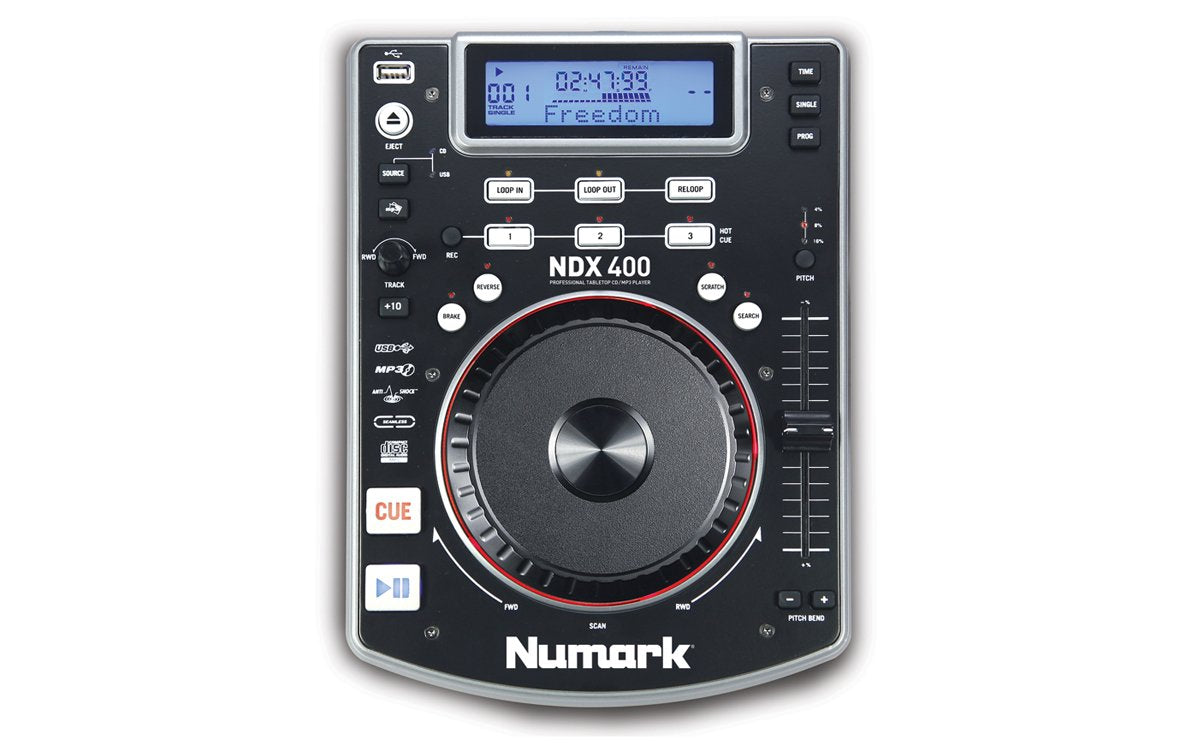 Numark NDX400 Touch-Sensitive CD player with USB Flashdrive Slot