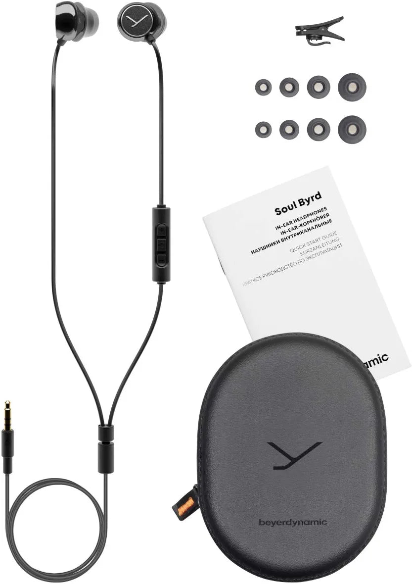 beyerdynamic Soul BYRD wired premium in-ear headphones in black