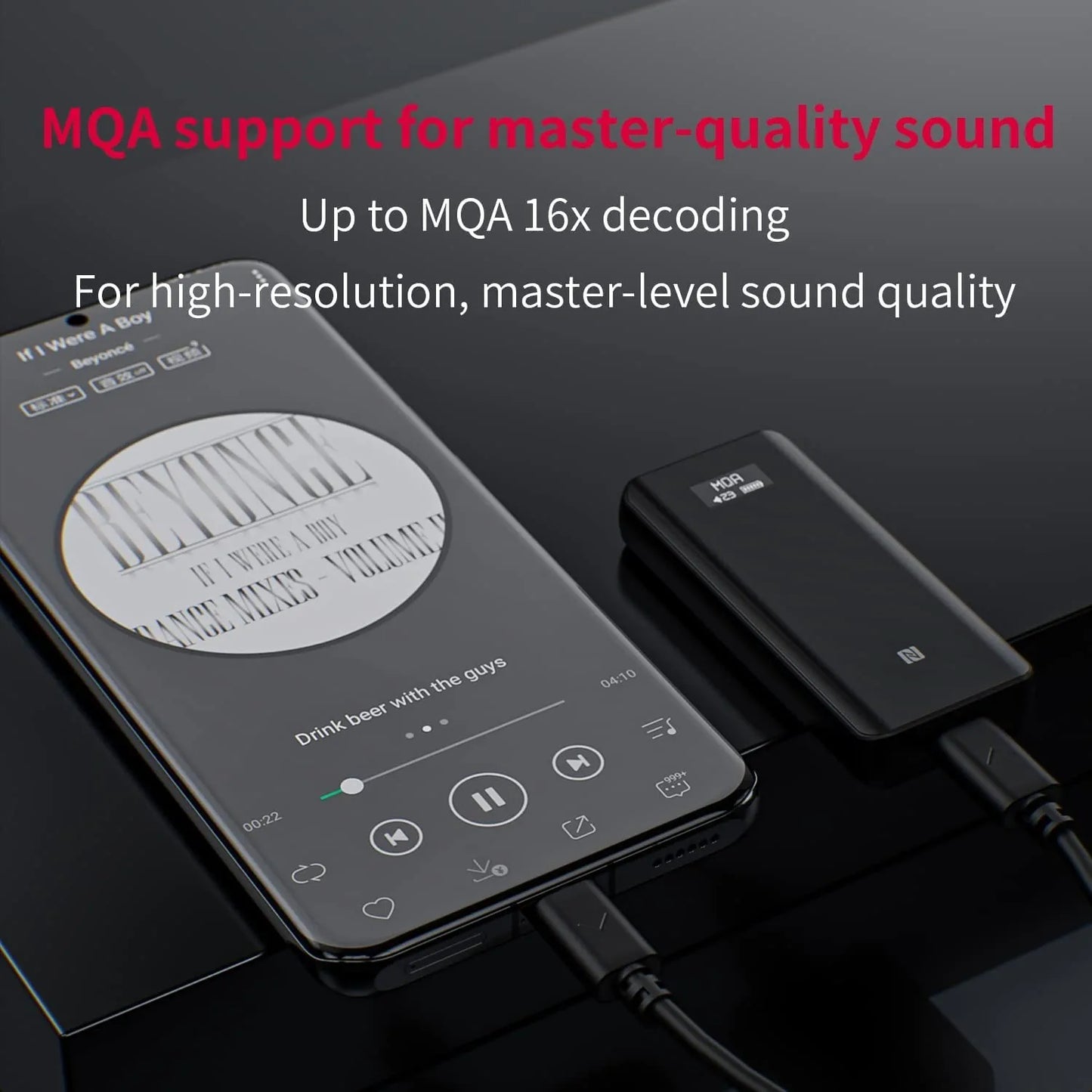 FiiO BTR5-384K/32Bit Native DSD256 Hi-Res CSR8675 Bluetooth5.0 Receiver/USB DAC/DSD Headphone Amp with LDAC, aptX HD, aptX, AAC (3.5mm Unbalanced&2.5mm Balanced Output, Black)