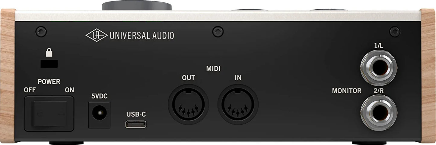 UA Volt 1 USB Audio Interface for recording, podcasting, and streaming with essential audio software, including $400 in UAD plug-ins