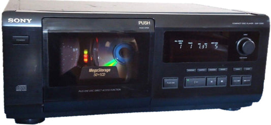 Refurbished SONY CDP-CX50 50 Compact Disc CD Player